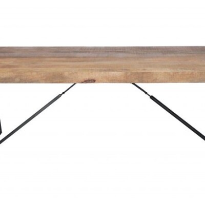 METAL STORY WOODEN TABLE 200 CM