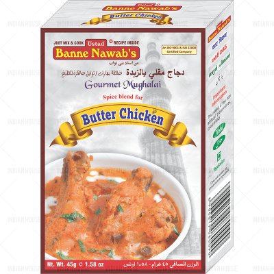 BANNE NAWAB'S BUTTER CHICKEN MASALA 45GM