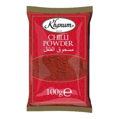 Khanum chilli powder- chilli mielone 100g