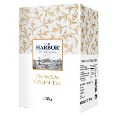 Old Harbor Premium Green Tea – loose leaf green tea 250 g