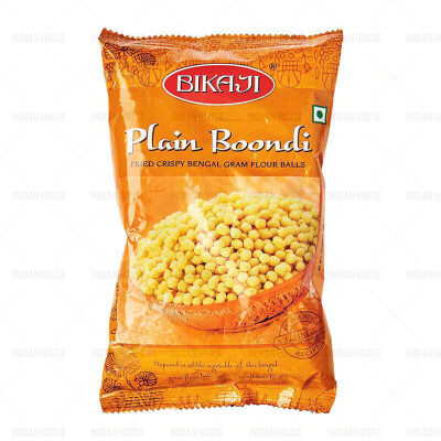 BIKAJI BOONDI PLAIN 400G – "traditional Indian hardy snack"