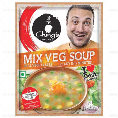 CHINGS MIXED VEG SOUP 55G