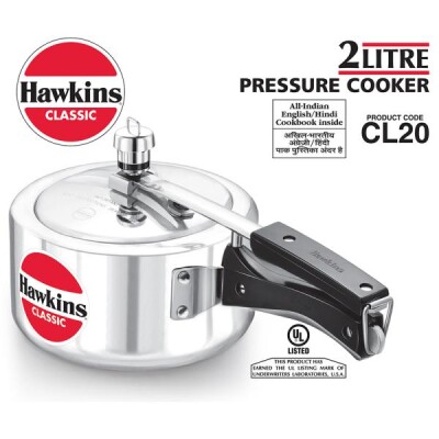 Hawkins Classic Pressure Cooker – 2ltr pressure cooker