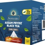 SAMAARA PYRAMID EARL GRAY TEA 40 BAGS - Earl Gray black tea (bags) 40 pcs