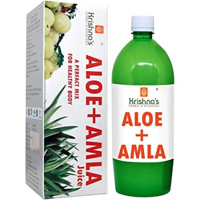 KRISHNA'S ALOE AMLA JUICE – aloe and amla fruit juice 500 ml