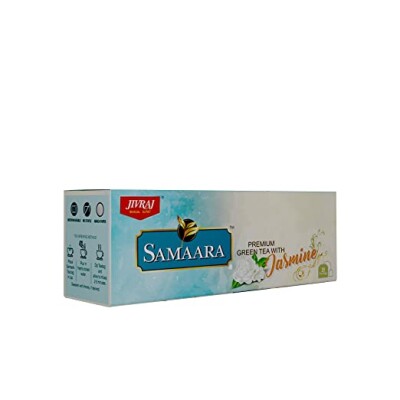 JIVARAJ SAMAARA JASMINE GREEN TEA BAG – jasmine green tea 50G