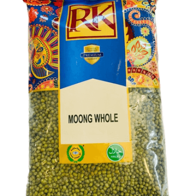 RK GREEN MOONG WHOLE – Whole mung beans 1 kg