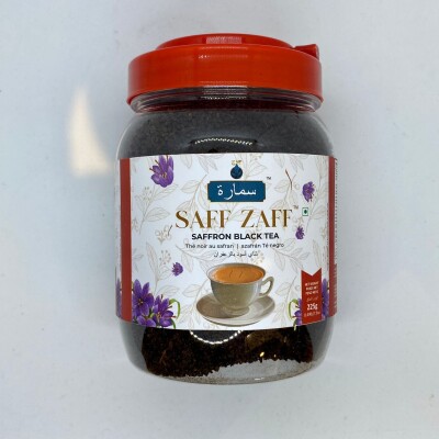 SAMAARA Saffron Black Tea 225 g – black tea with saffron granulated 225 gm