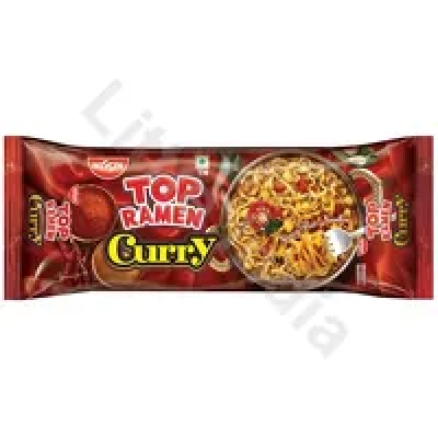 Instant Noodles Top Ramen Curry Nisssin 280g