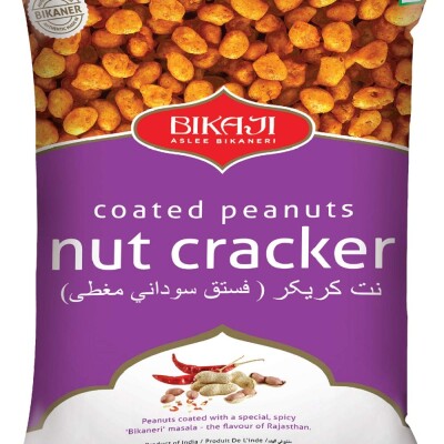 BIKAJI NUT CRACKER 200G - "Traditional Indian savory snack"