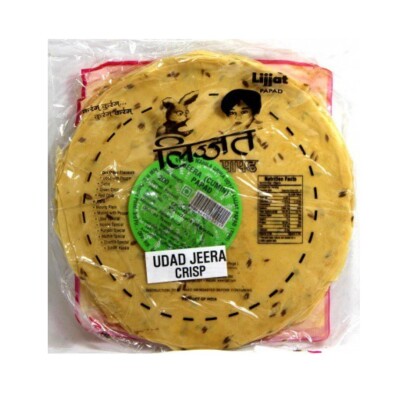 LIJJAT JEERA PAPAD - snack bread/cake with cumin