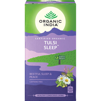 Organic IndiaTulsi Sleep - tulsi tea supporting healthy sleep (25 bags)