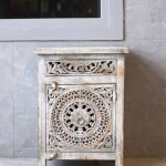ORIENT MANDALA WOODEN CABINET
